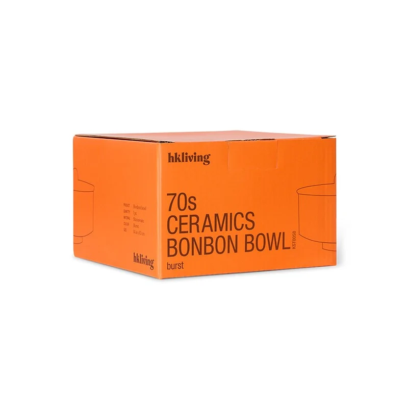 70's Ceramics: Bonbonschale, Burst