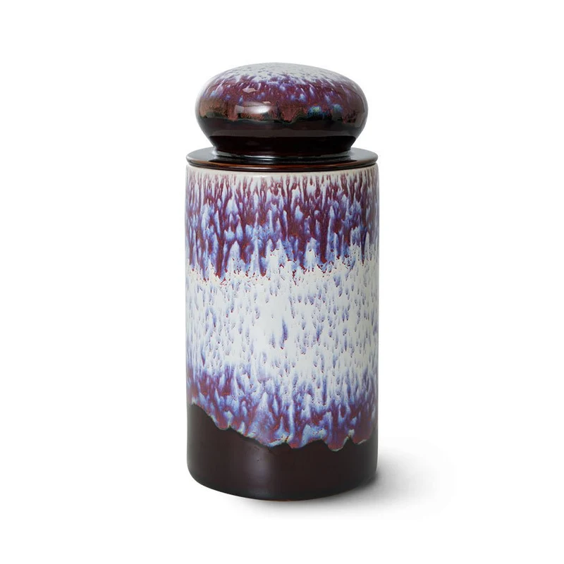 70's ceramics: Vorratsdose Yeti