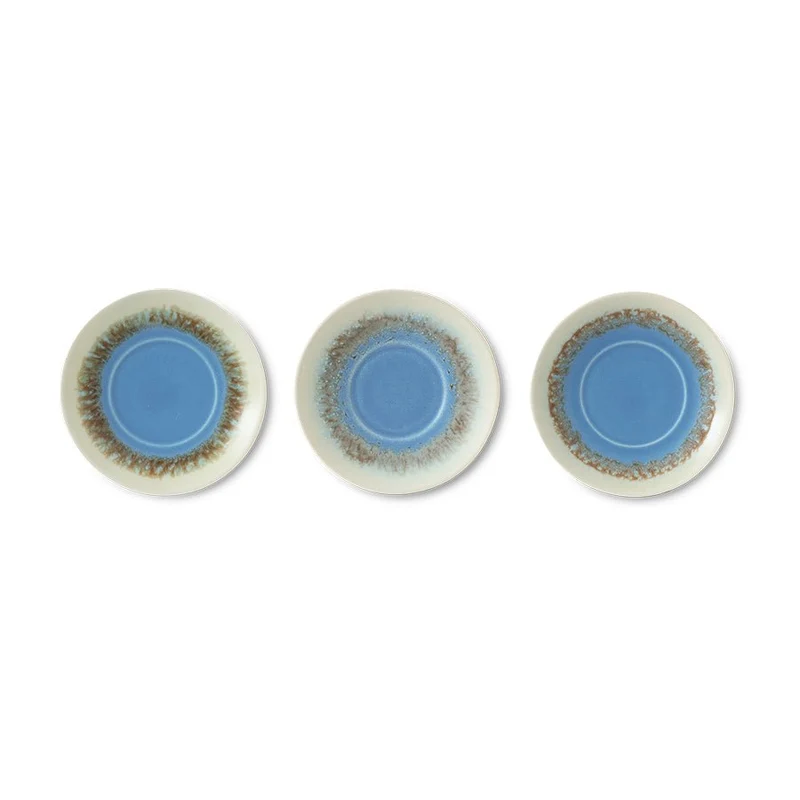 70's ceramics: Untertasse Azure