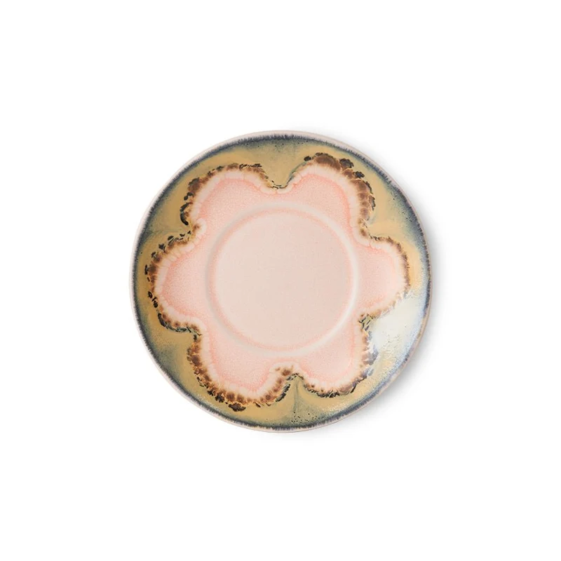 70's ceramics: Untertasse Gem