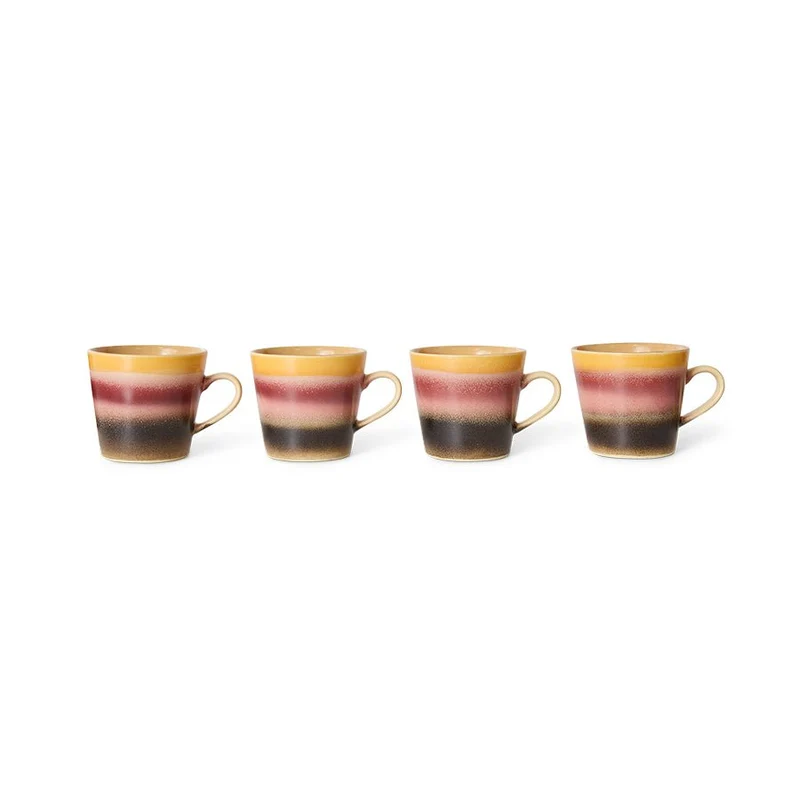 70's Ceramics: Cappuccino Tasse Sunset, 300 ml