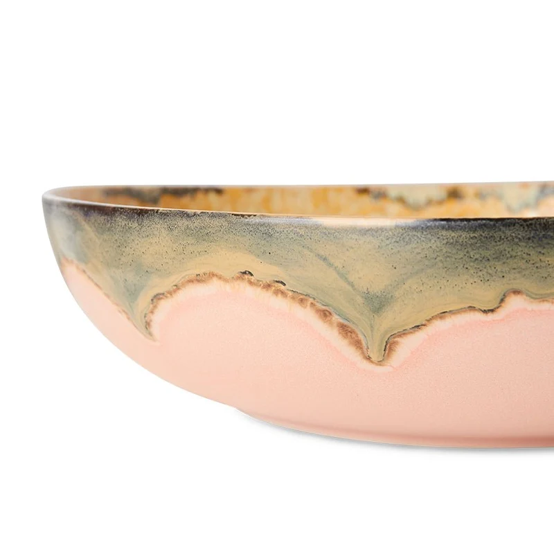 70s ceramics: Salatschüssel Sunflower, bowl