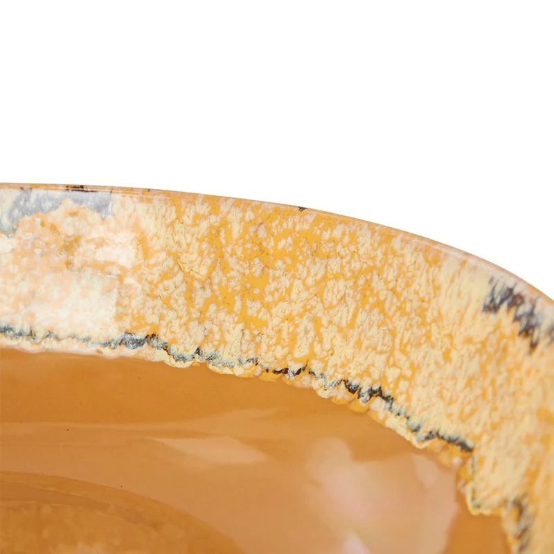 70s ceramics: Salatschüssel Sunflower, bowl