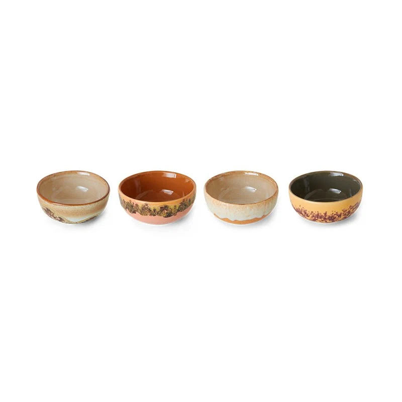 70s ceramics: Schüsseln Marine, XS bowls