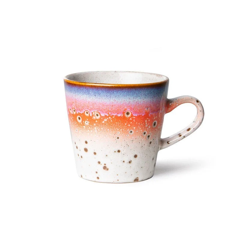 70's Ceramics: Americano Tasse Asteroids, 260ml