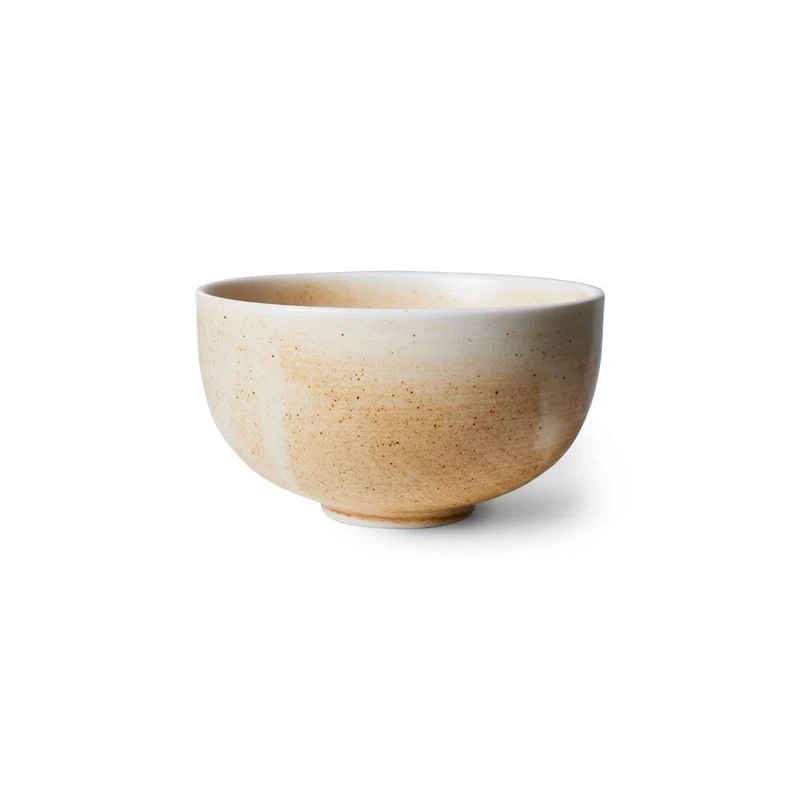 Chef Ceramics: Schüssel Rustic, Creme/Braun, 260ml