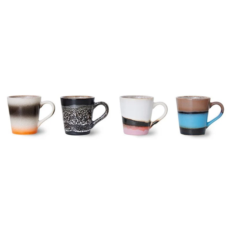70's Ceramics: Espressotassen Funky, 80ml