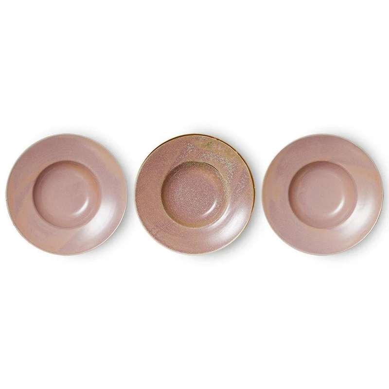 Chef Ceramics: Pastateller Rustic, Pink, 280ml