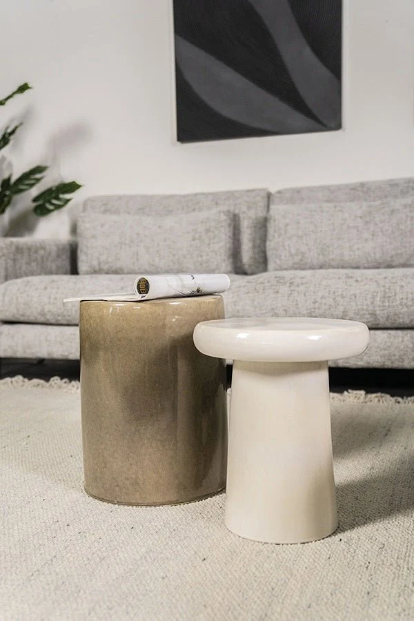 Sidetable Glaze - white