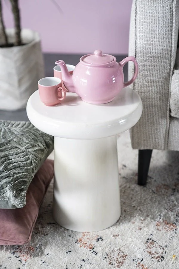 Sidetable Glaze - white
