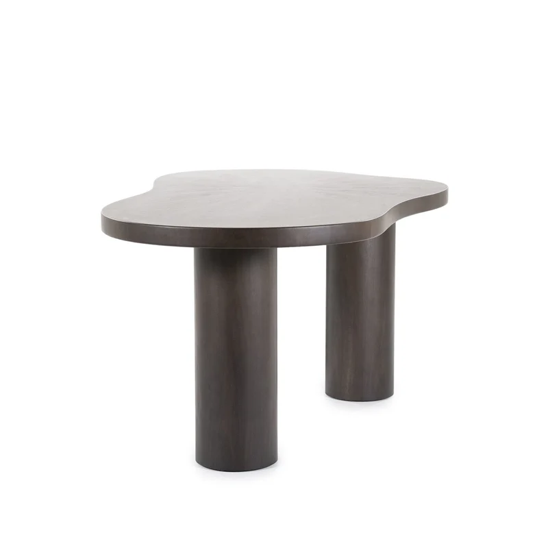 Esstisch BOBBIE organisch 215 x 110 cm Wallnuss