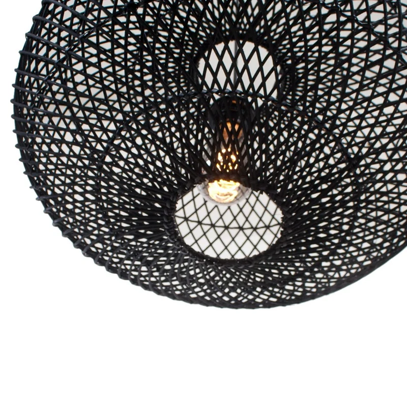 Pendelleuchte Sunrise 50cm Schwarz