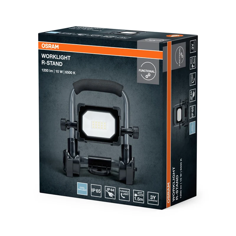 OSRAM VAL Kleines LED-Worklight, gr/sw, 10W, 1000lm