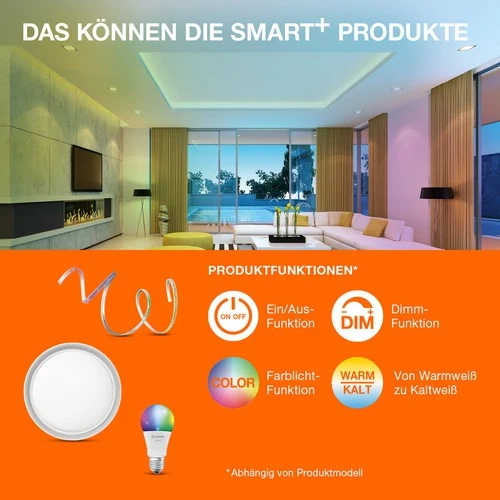 LEDVANCE Wifi SMART+ PLANON PLUS LED Panel Tunable Weiß 300X300