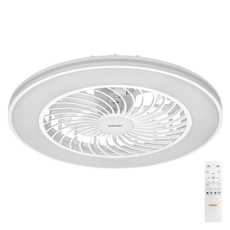 OSRAM LED Deckenventilator Bayamo, Weiß, 58W, 590 mm, RGB-Steuerung