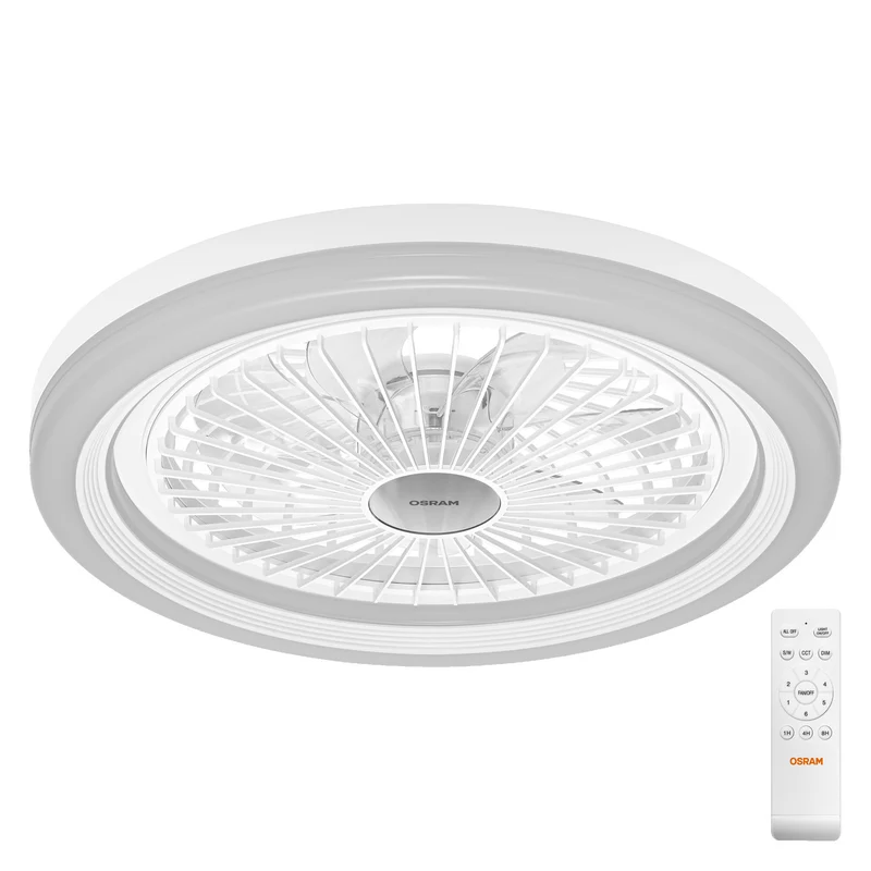 OSRAM LED Deckenventilator Solano 490mm 43W CCT