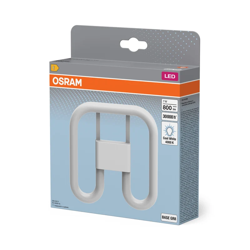 OSRAM DULUX LED SQ16 EM & AC MAINS Stablampe, 7W, 6500K, Kaltweiß, GR8