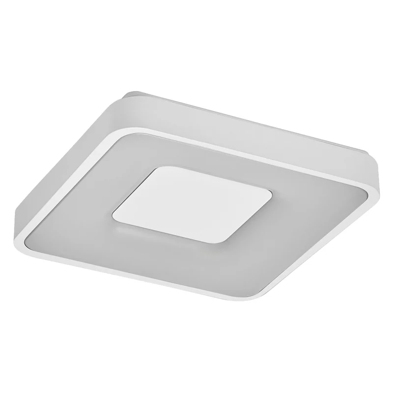 OSRAM Orbis Piana Deckenleuchte, 380x380 mm, 24W, 3000K, Warmweiß, Click dimmbar, Weiß