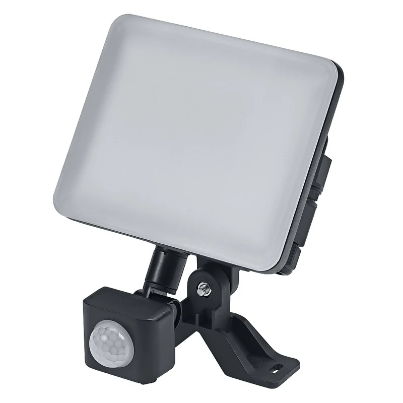 OSRAM ENDURA Flood Sensor Adjustable LED-Fluter, 30W, 2550lm, 4000K Kaltweiß, Bewegungsmelder, Schwarz, Aluminium, IP44