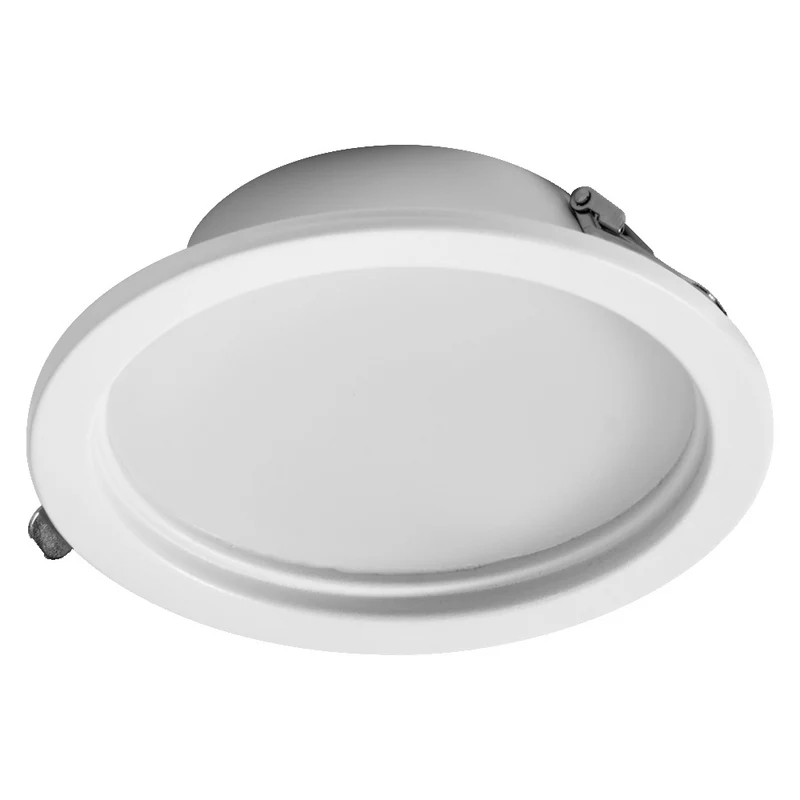 OSRAM LED Downlight Einbaustrahler Bad Set IP44 Slim 160 mm 18W Metall Weiß ⌀135 mm