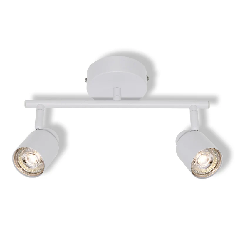 OSRAM 2-Punkt LED Spot PRIMAL, Leuchte, 2xGU10, Weiß