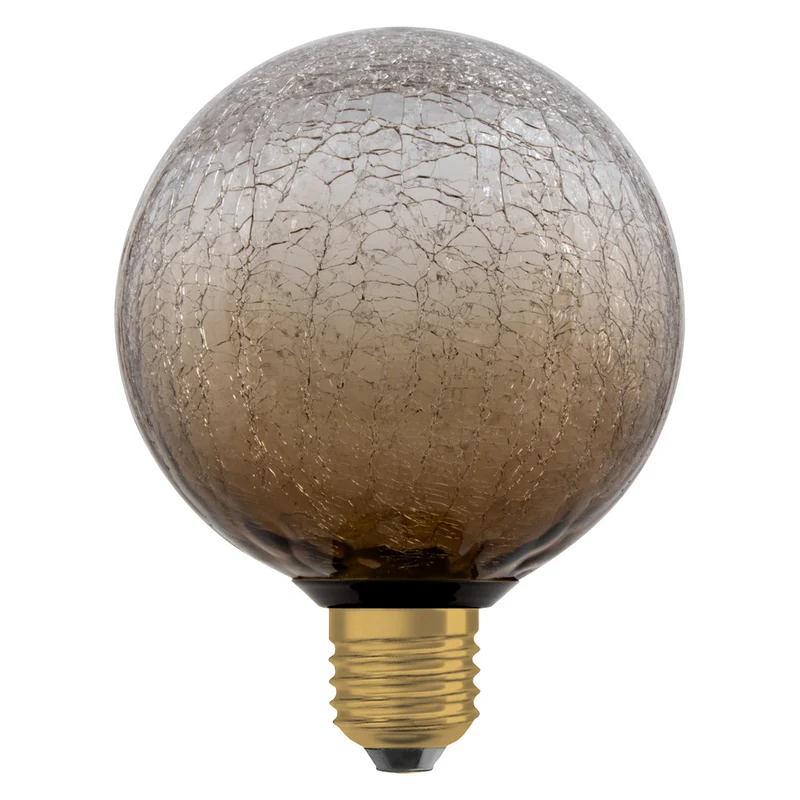 OSRAM DECOR LED-Lampe Elektroglas groß gold