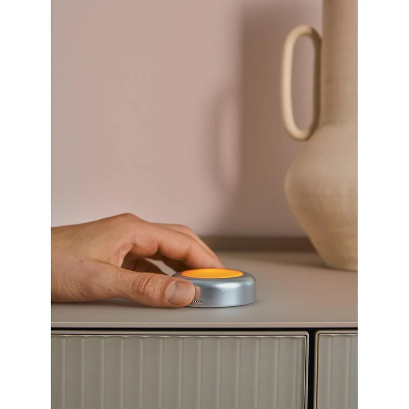 OSRAM Bluetooth SMART DOT-IT TWIST & SHAKE, wiederaufladbarer Dot, White Noise Funktion, RGBW, 4000K