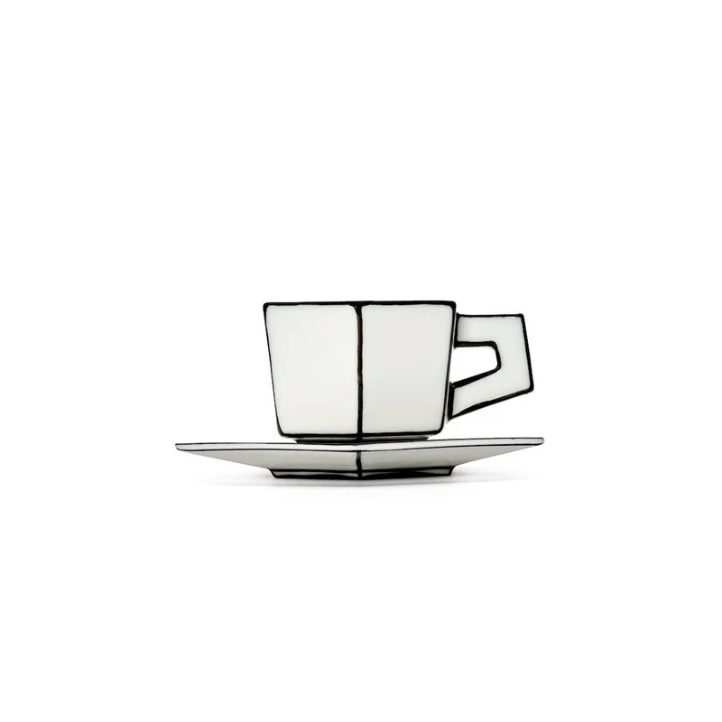 Espressotasse mit Untersetzer Carte Blanche - Serax