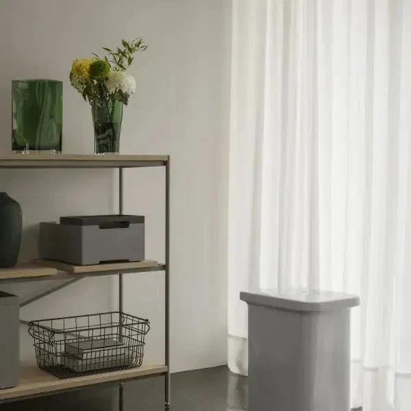 Keramikhocker TOKI T-Shape Lily White - blomus