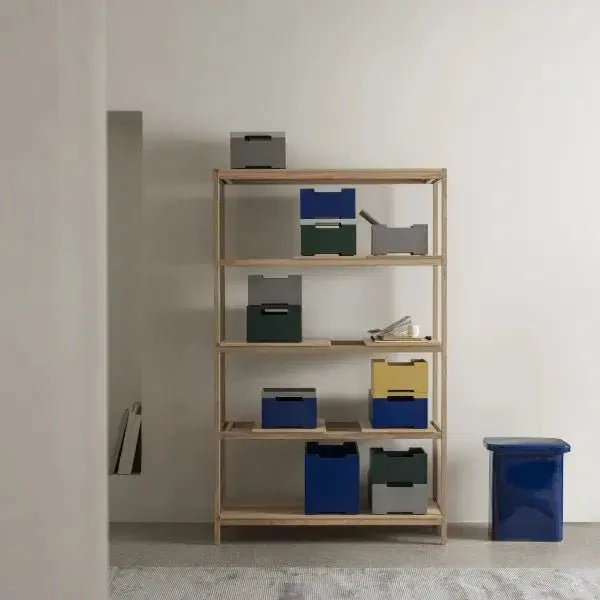 Keramikhocker TOKI T-Shape Mazarine Blue - blomus