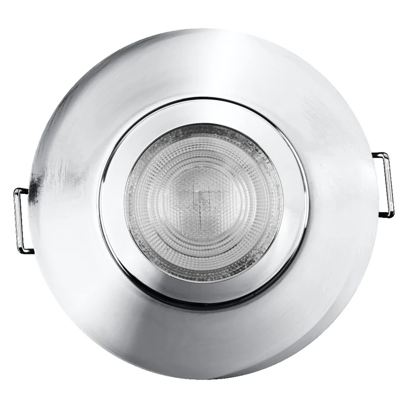 OSRAM LED Spot Recess Einbaustrahler Bad Set GU10 Dim schwenkbar Click 6W Weiß ⌀68 mm