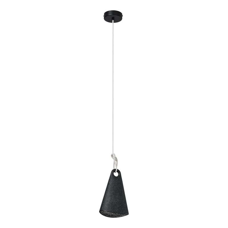 OSRAM Decor Bell Pendelleuchte E27 Schwarz, Hängelampe, Metall, PCR, aus recyceltem Material gefertigt
