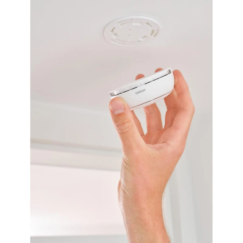 OSRAM Wifi SMART+ smarter Rauchmelder, Weiß