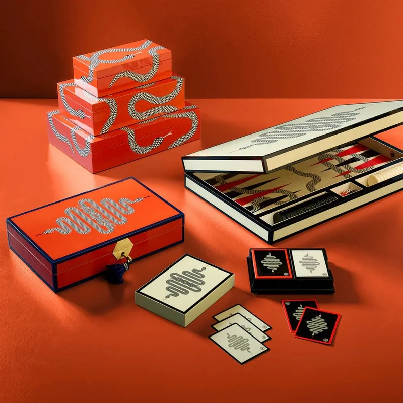 Eden Kartenspiel in lackierter Box - Jonathan Adler