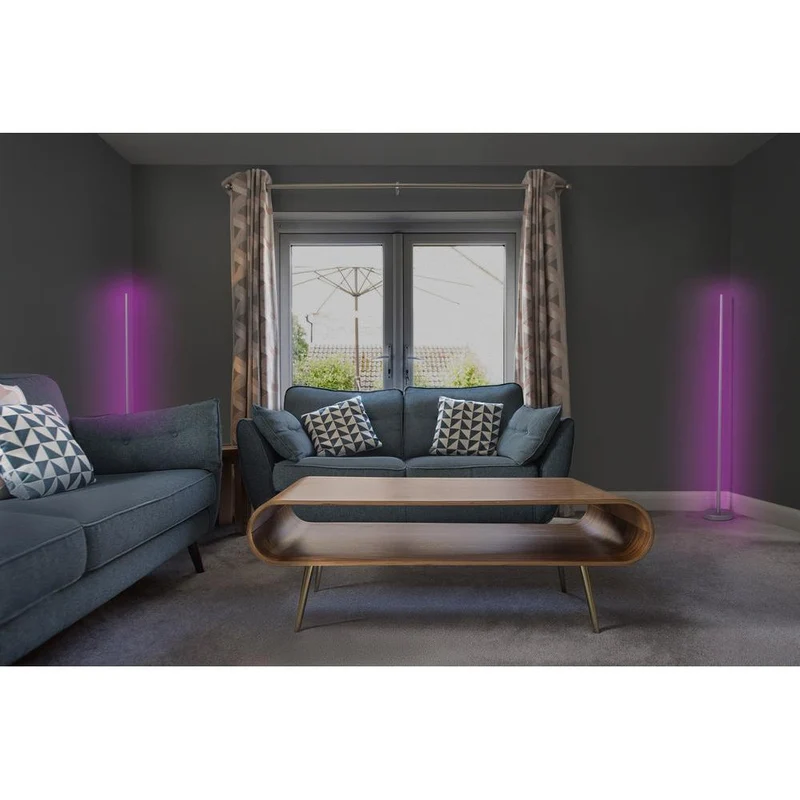 OSRAM Wifi SMART+ CORNER MAGIC Stehleuchte, RGB, 112lm, 11.5W, Remote Control