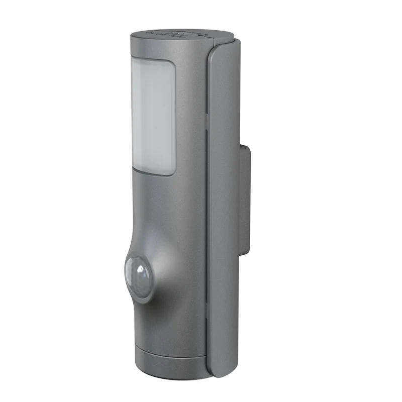 OSRAM NIGHTLUX® Torch White, mobiles Nachtlicht mit Bewegungssensor, grau