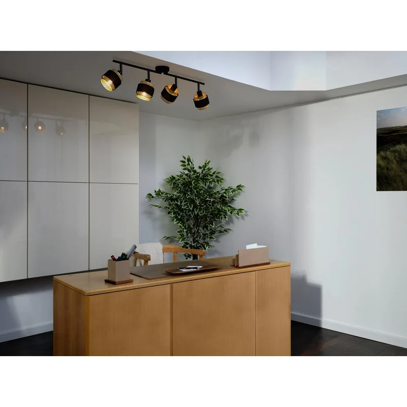 OSRAM DECOR Spot Hornet Deckenleuchte 4X2.8W, E14, 250lm, 2700K, Schwarz