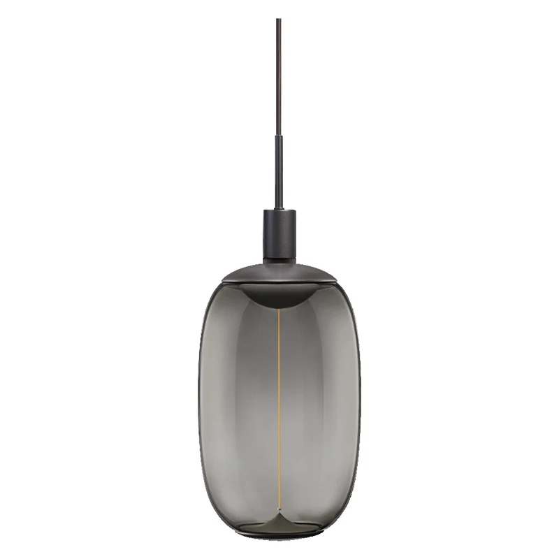 OSRAM Vintage 1906 PenduLum Needle Dark Pendelleuchte E27 Grey