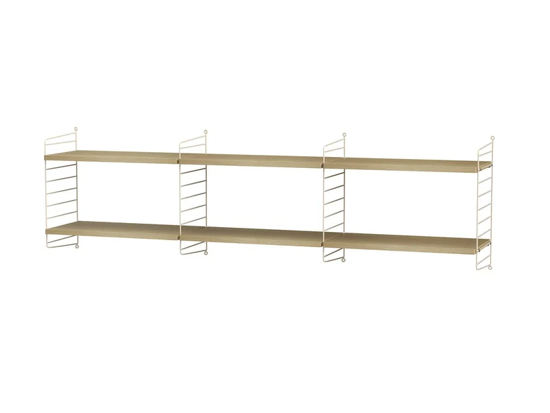 Wohnzimmer Komplettset O - Regalsystem - Stringfurniture