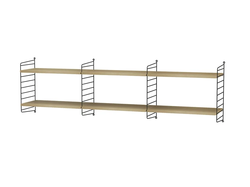 Wohnzimmer Komplettset O - Regalsystem - Stringfurniture