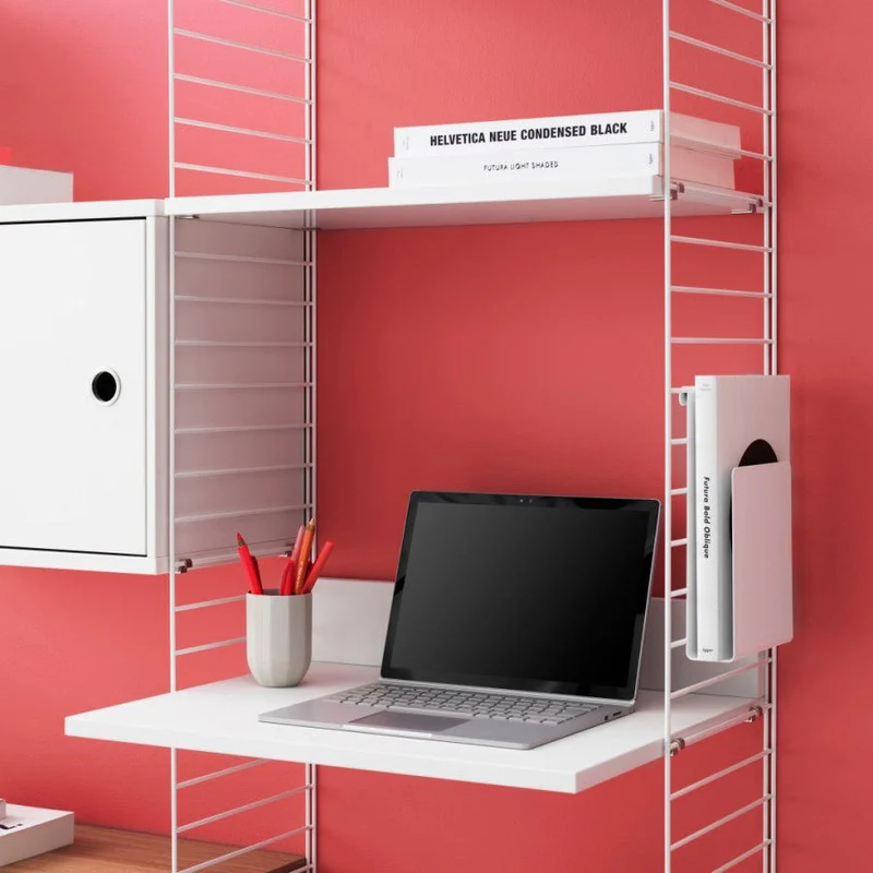 Arbeitsplatz B Komplettset - Regalsystem - Stringfurniture