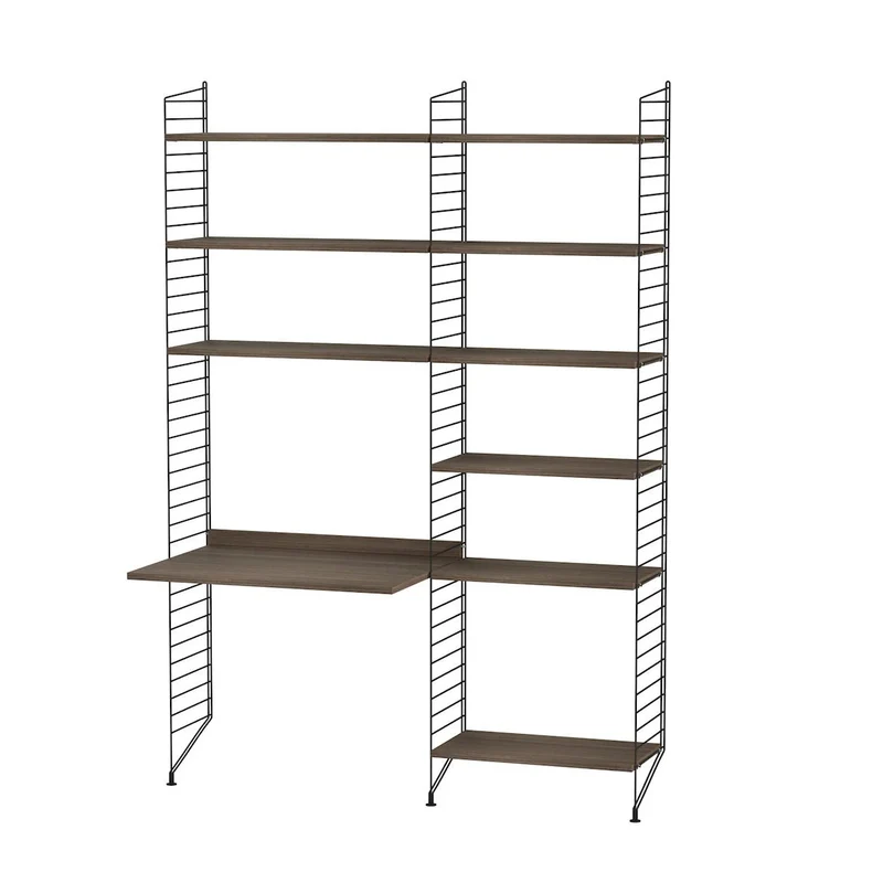 Arbeitsplatz B Komplettset - Regalsystem - Stringfurniture
