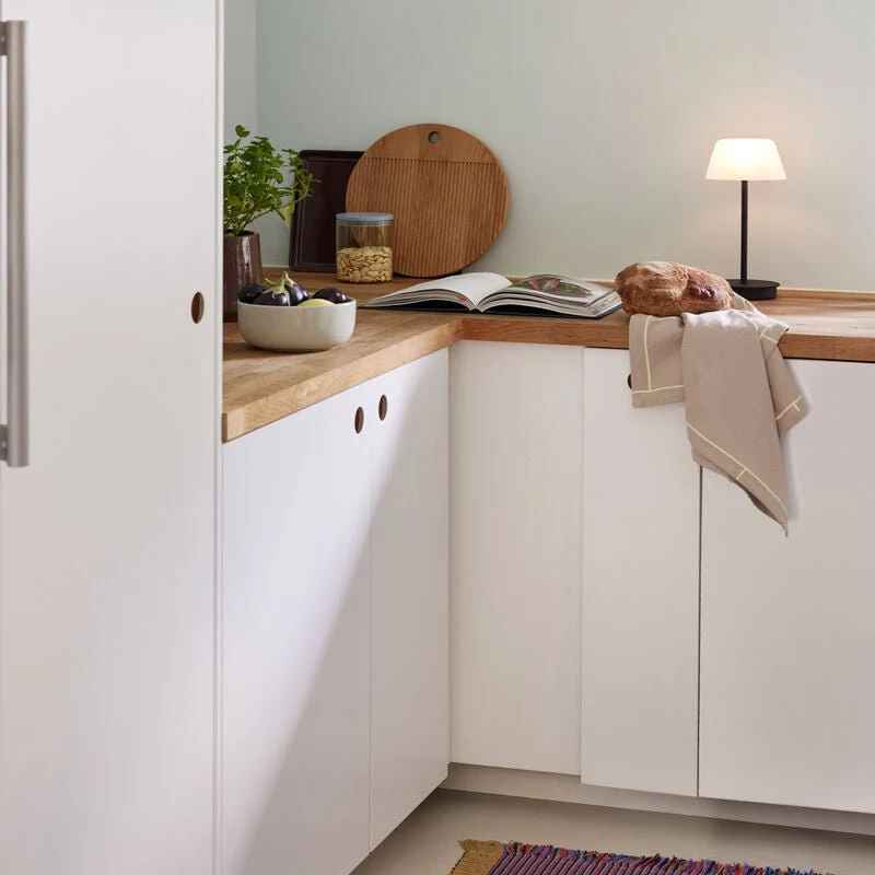 Salon tragbare Akkuleuchte Schwarz - Hübsch Interior