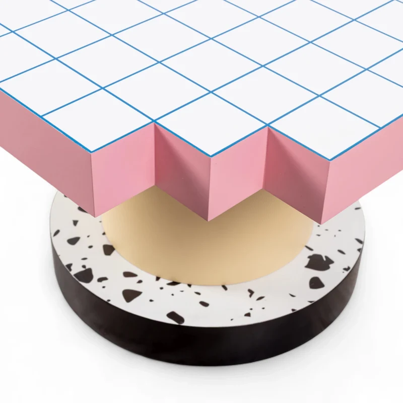 Couchtisch Super Coffee Table Blue Grid - Seletti