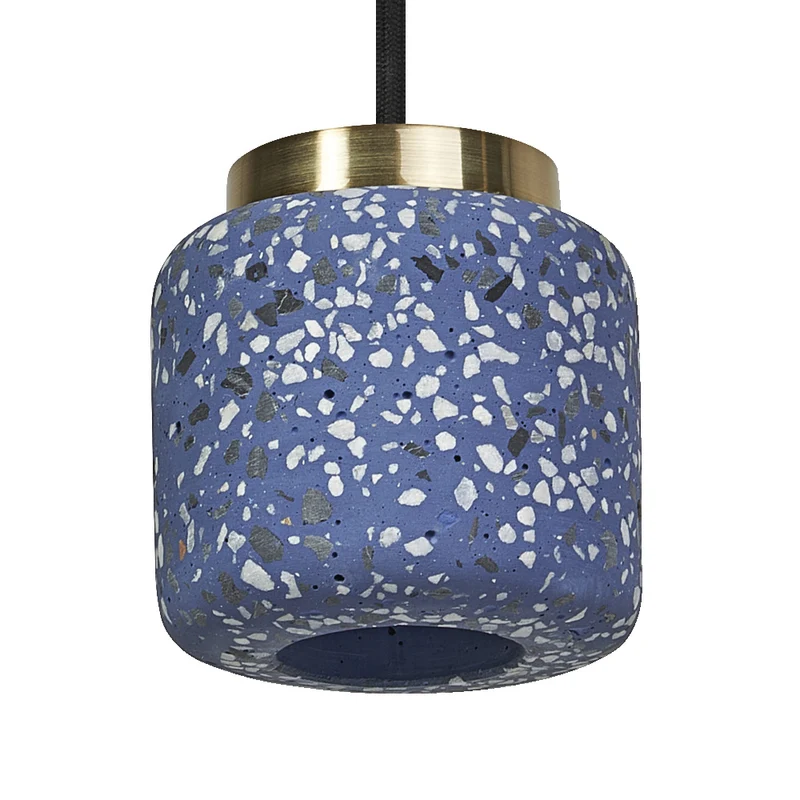 OSRAM DECOR Terazzo Ball Pendelleuchte Blau, GU10