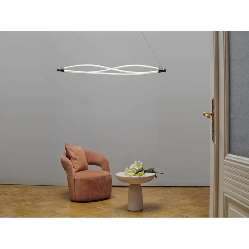 OSRAM DECOR Swirl Pendelleuchte, 22W, 3000K, 2400lm, Warmweiß, Click DIM