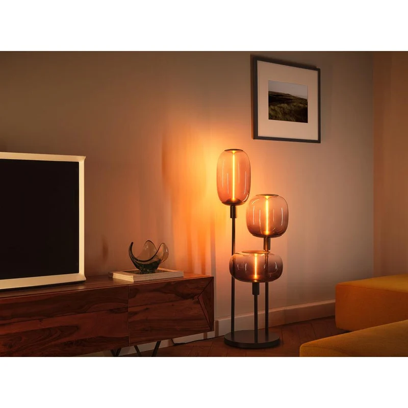 OSRAM Decor Stick Floor Dark Grey Standleuchte 78cm 3x E27, ohne Leuchtmittel