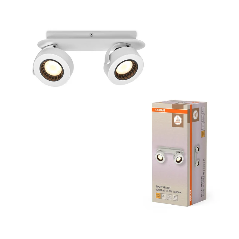 OSRAM DECOR SPOT VENUS Deckenleuchte, 10,5W, 450lm, weiß
