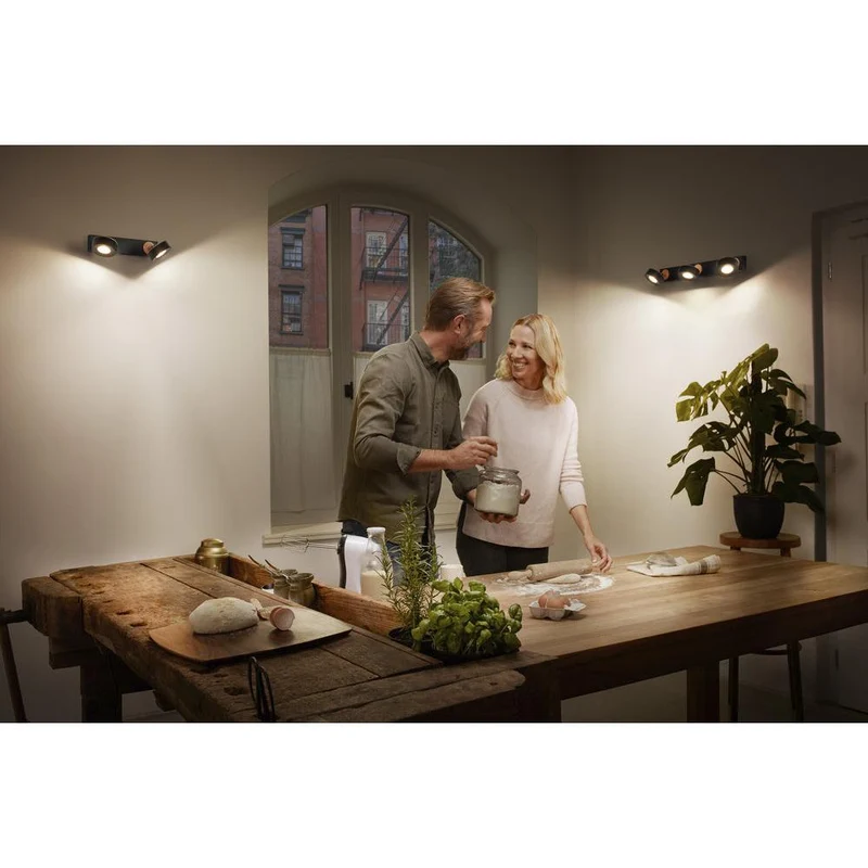 OSRAM DECOR SPOT PLUTO Deckenleuchte, 9,6W, 615lm, schwarz
