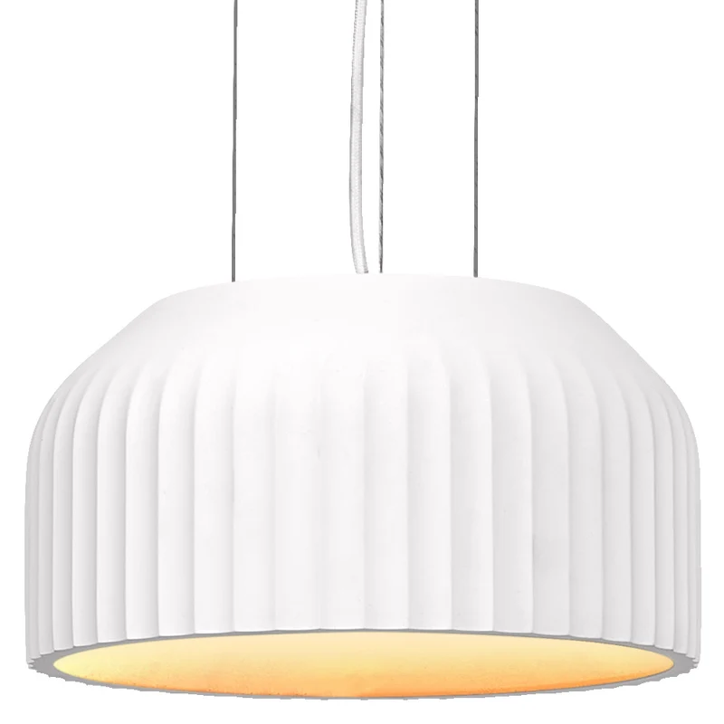 OSRAM DECOR Plaster Routes Pendant Pendelleuchte 300 1xE27 White